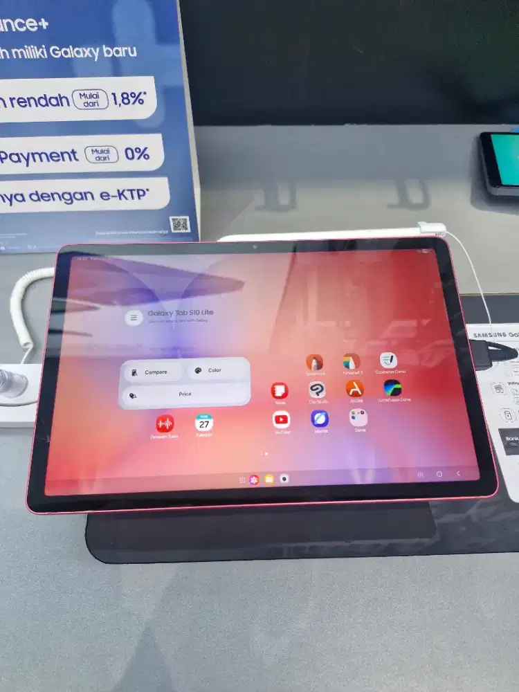 SAMSUNG  Galaxy Tab S10 Lite Promo Easy Galaxy Cicilan Bisa Bunga 0%