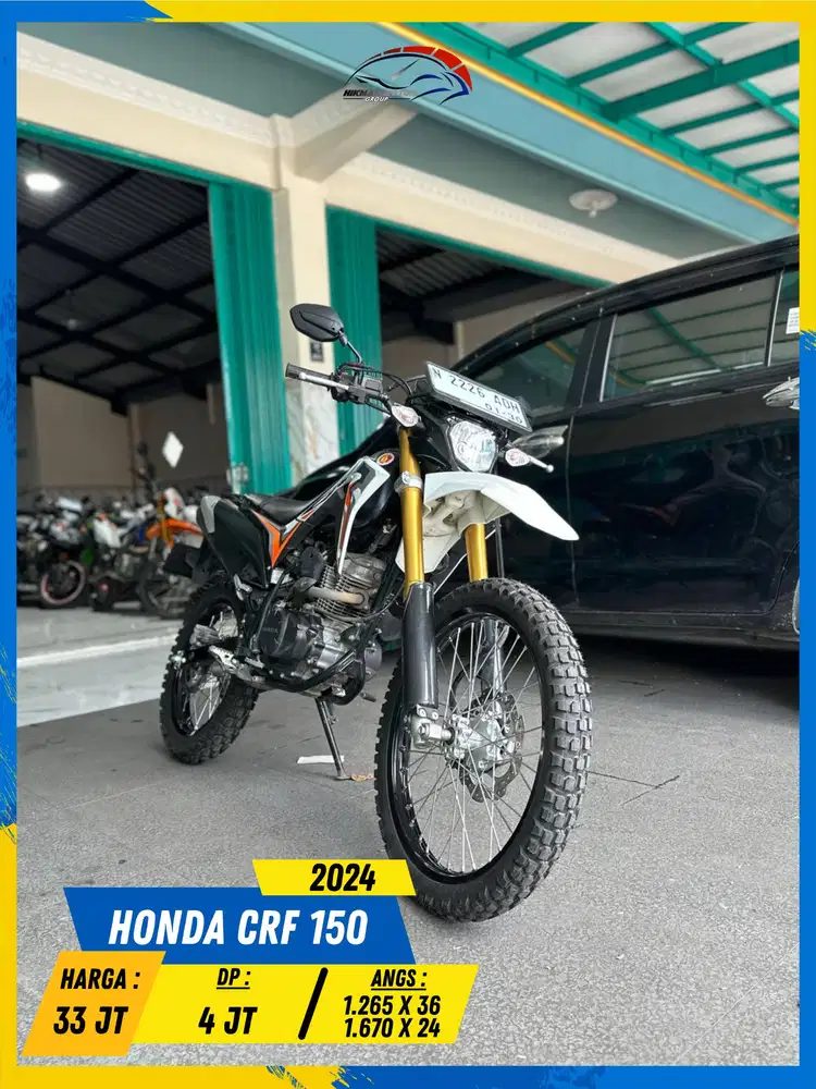 HONDA CRF 2024 BEKAS RASA BARU HIKMAH MOTOR KEPUH