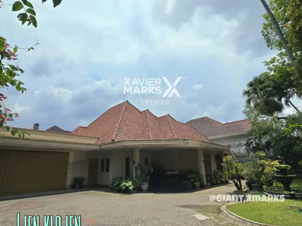 Rumah Vintage Terawat Tengah Kota di Ijen Klojen Malang