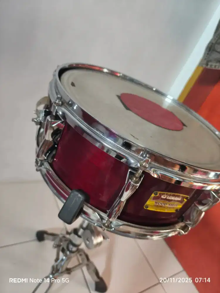 Snare yamaha wood shell 13inc