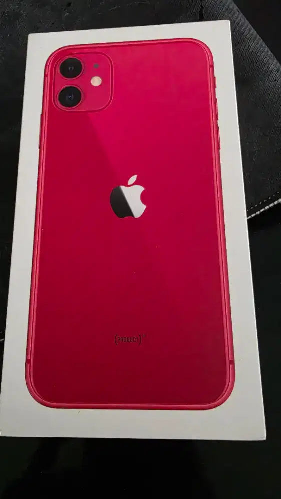 Iphone 11 red 128GB barang mulus
