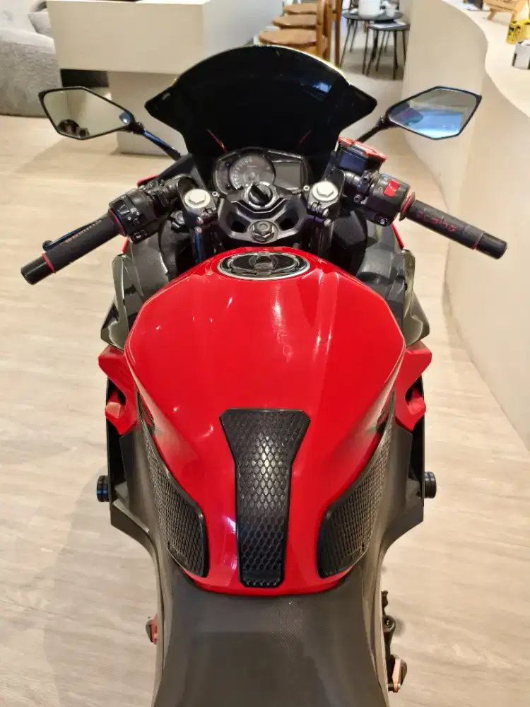 Kawasaki new ninja 250 red