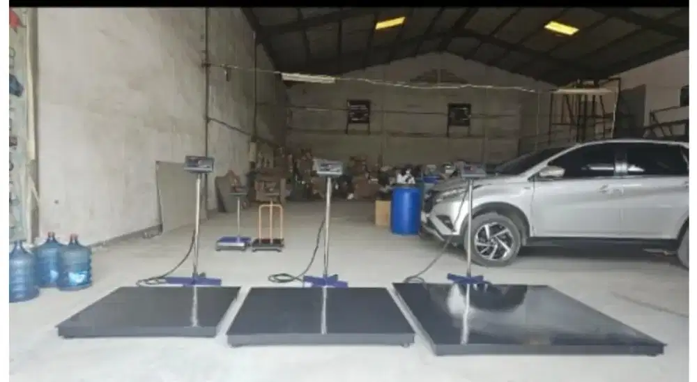 TIMBANGAN DIGITAL lantai 1 T & 2 Ton BARU original Henherr