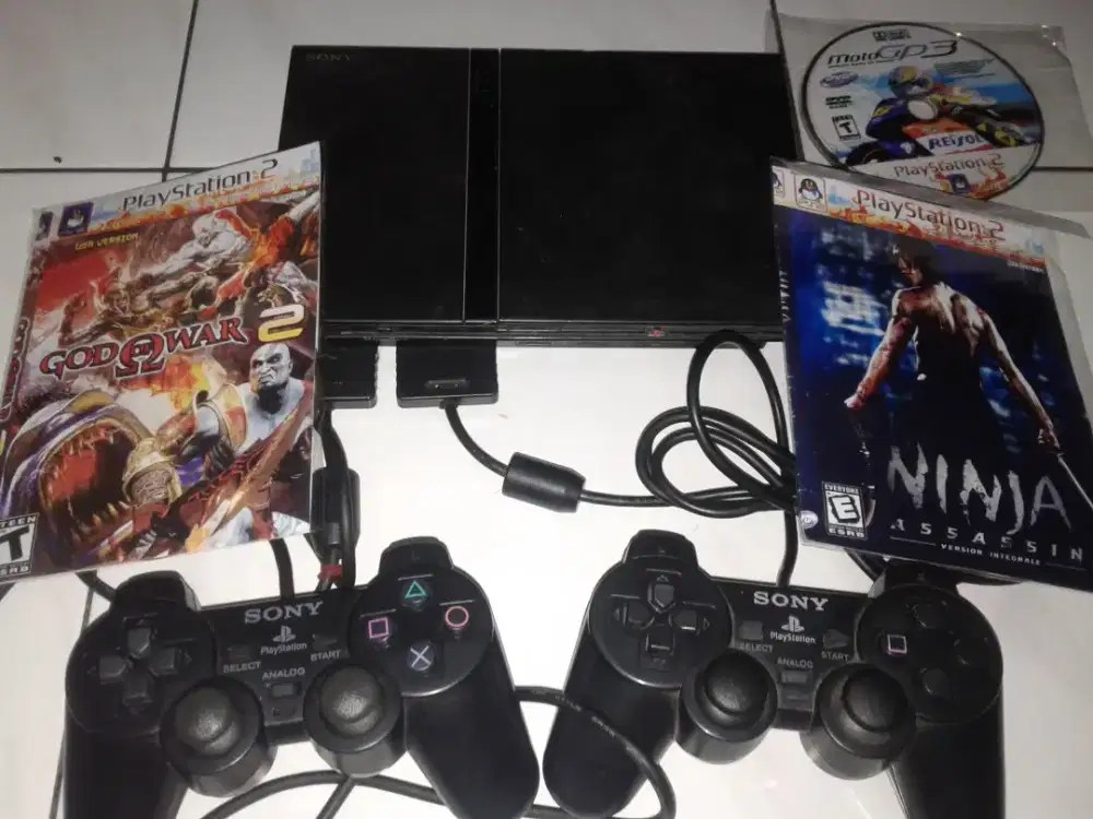 Ps2 bisa main pakai kasef cd game mulus siapp main lancarr ps 2