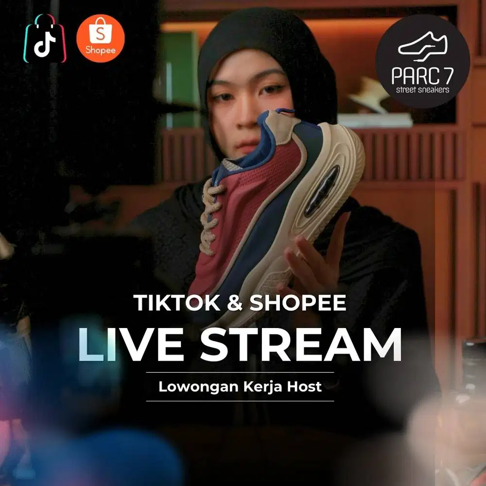Lowongan Host Live Tiktok & Shopee