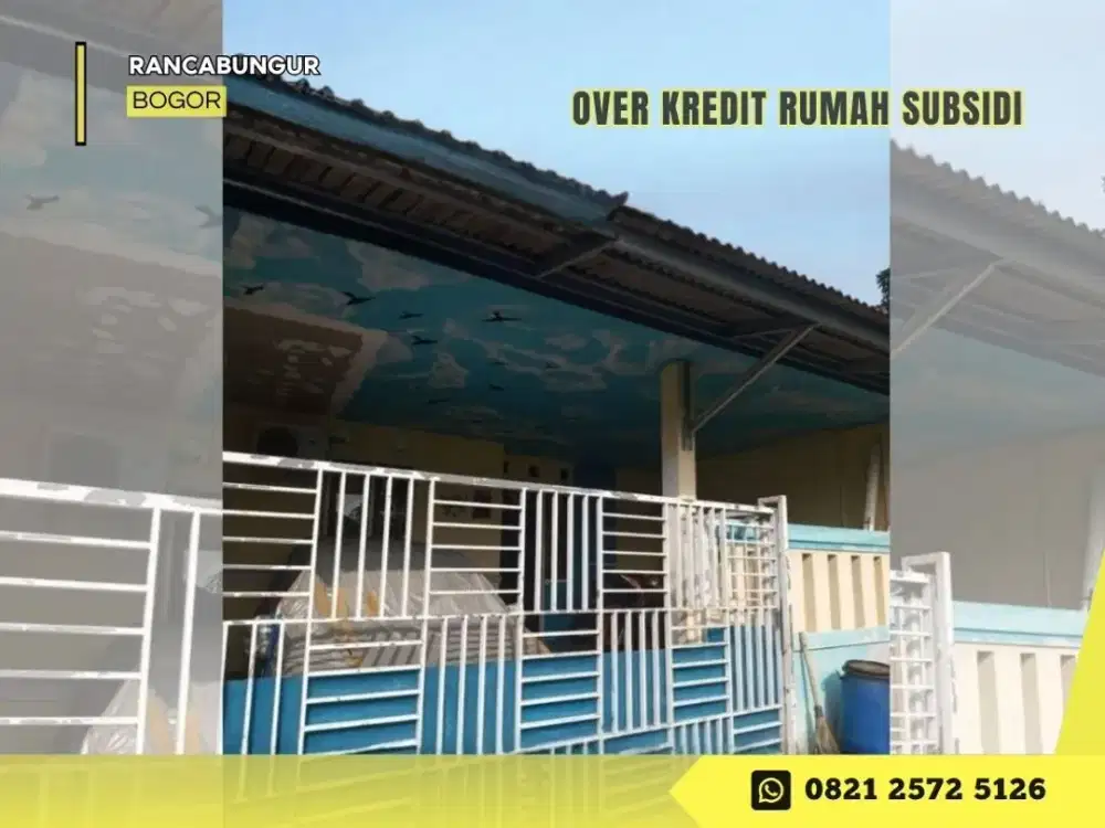 Over Kredit Rmh Subsidi LT90 119JT dkt IPB di Ambar Telaga Residence