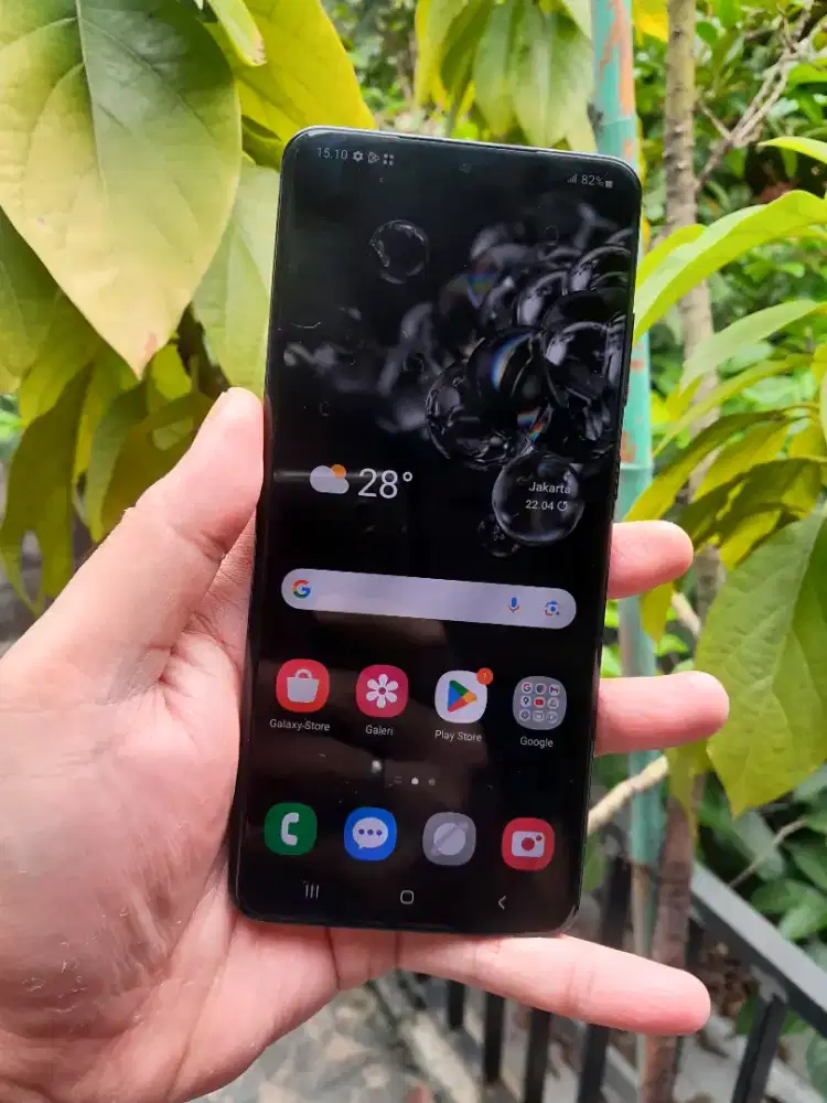 Samsung galaxy s20 ultra 5G 12/128gb batangan tinggal pakai no minus
