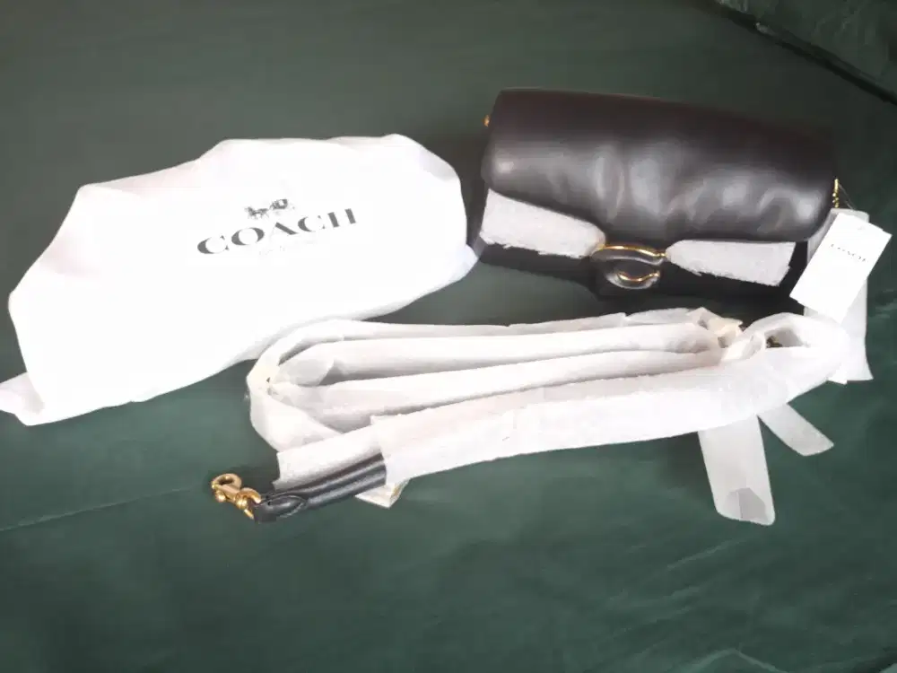 TAS COACH ASLI KULIT TABBY BARU