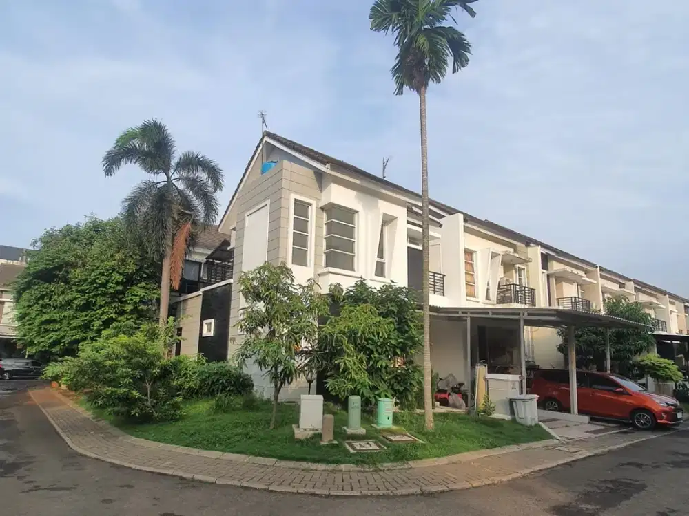 Rumah Hook Semi Furnished Cluster Flourite Gading Serpong