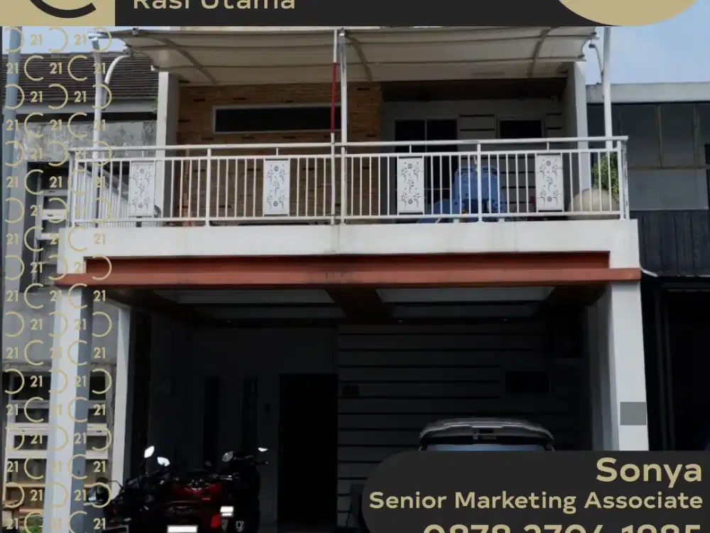 DIJUAL RUMAH 3 LANTAI DI THE ADDRESS TAPOS DEPOK