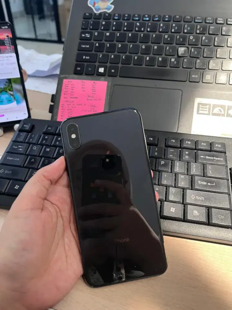 Dijual HP Apple iPhone Xs Max , memori 256gb ,BH 63% . Nego alus