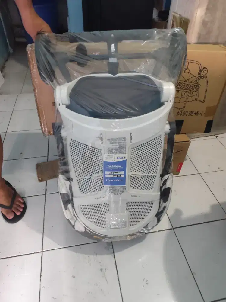 Stroller bayi motif sapi