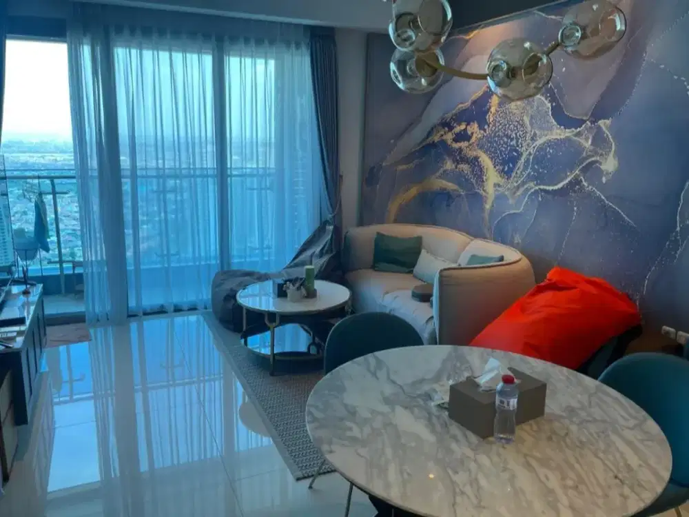 LARIZ 2 BR Full Furnish Mewah Connect Pakuwon Mall Surabaya Barat