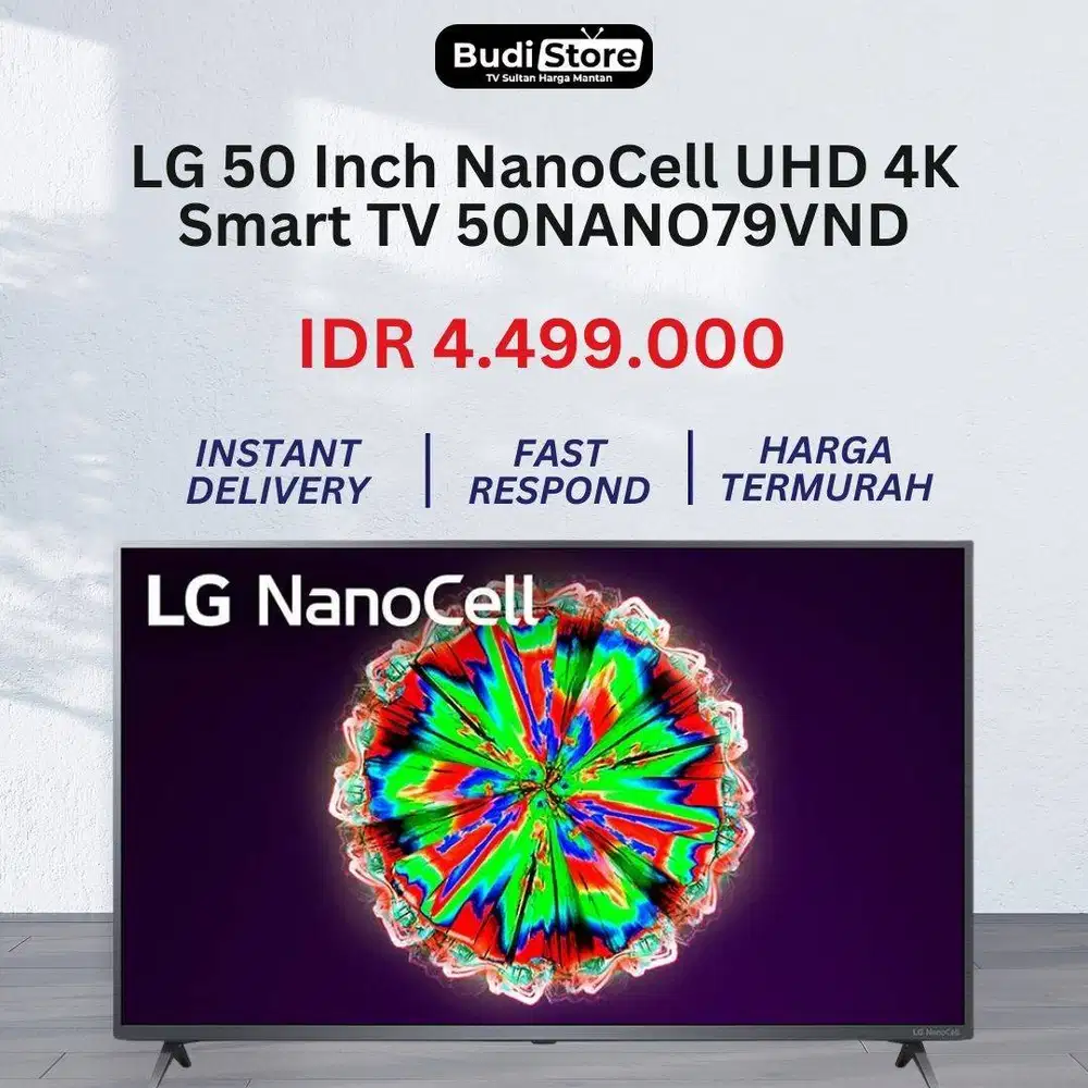 LG 50 Inch NanoCell UHD 4K Smart TV 50NANO79VND