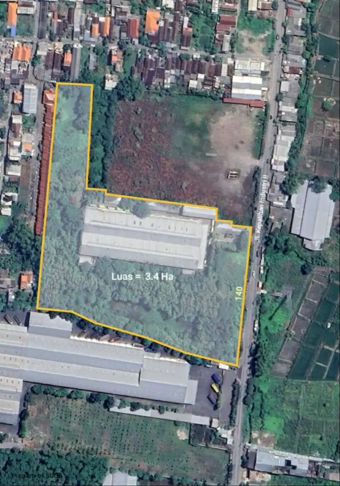 DIJUAL Murah  Lokasi Jl. Kepatihan Industri MENGANTI - Gresik