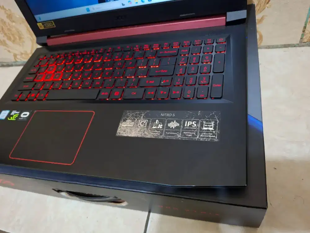 NO.53

LAPTOP ACER NITRO AN515-52 PROCESSOR INTEL CORE I5 GEN-8 RAM 8