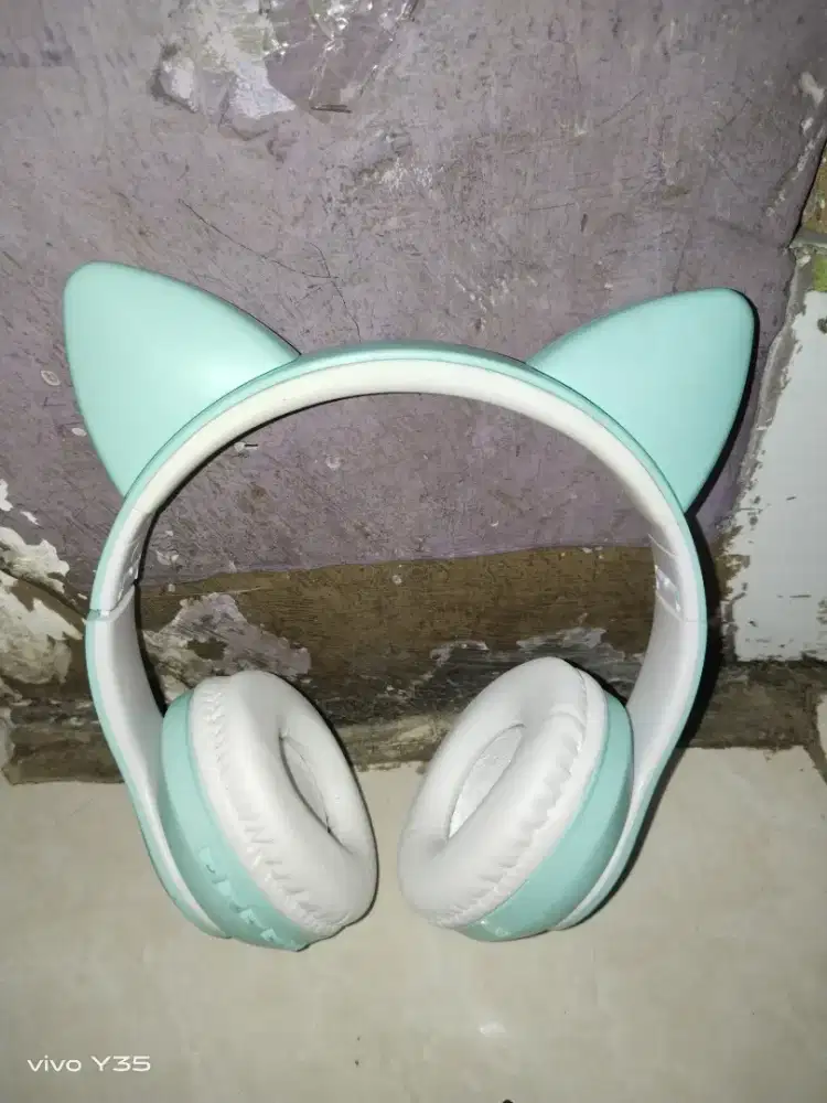 Handsat Bluetooth Cat Ear Mint