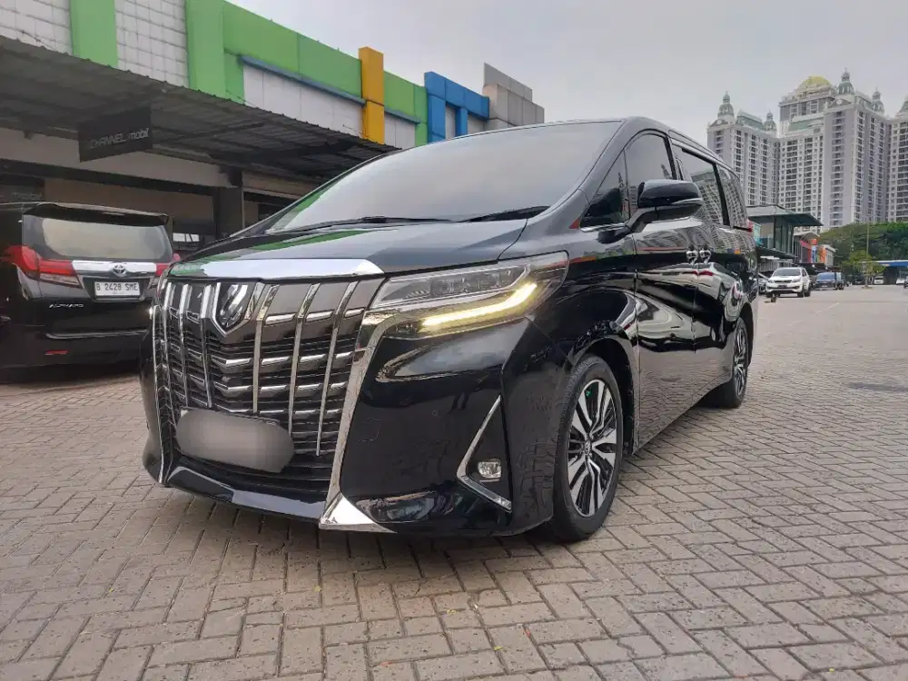 Toyota Alphard 2.5 G AT Matic ATPM 2018 Hitam