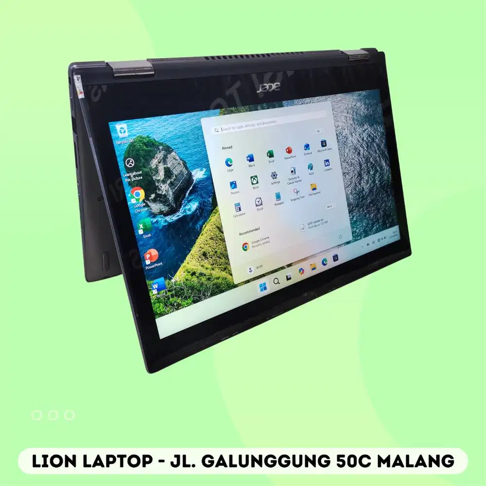 2 in 1 Flip Core i5 Gen 8 8/256 Acer Spin SP513-52N [27|11]