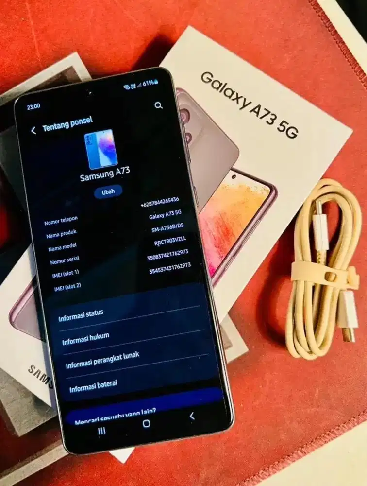 Samsung Galaxy A73 5G 8/256GB Gray (Ex Erafone)