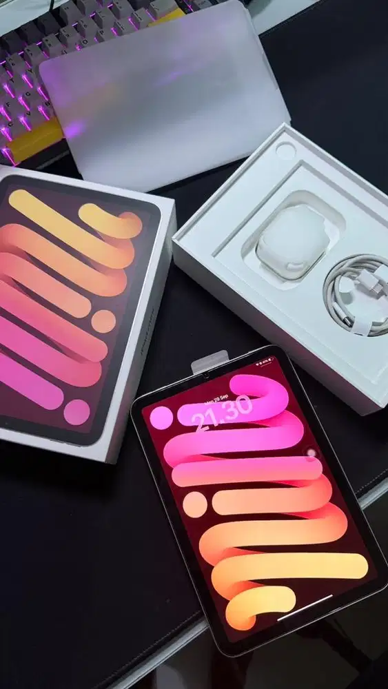 Ipad Mini 7 (A17Pro) 128GB Garansi inter September 2026 CC 18