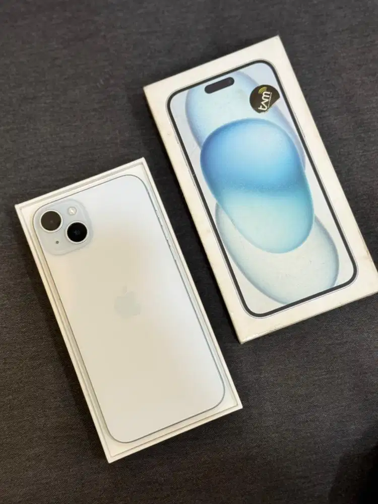 iPhone 15 Plus 128Gb Blue 89% (Garansi On s/d Maret 2026)