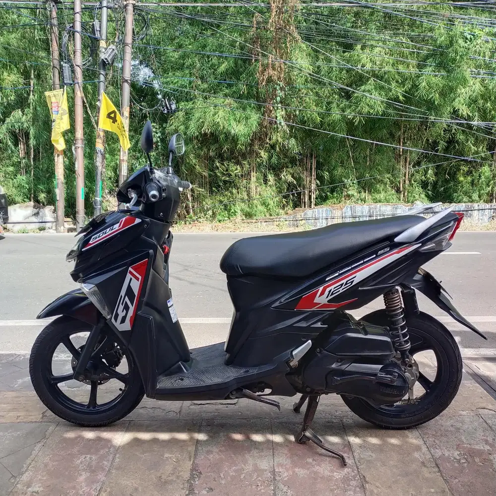 Yamaha Soul GT 125 2015 Orisinil mesin Aluss Lengkap Bagus