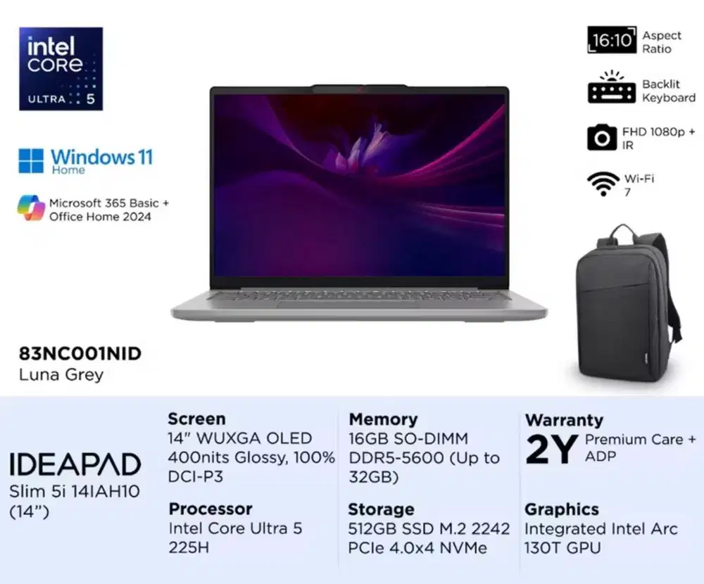 For Sale Brand New in Box Lenovo IdeaPad Slim 5i