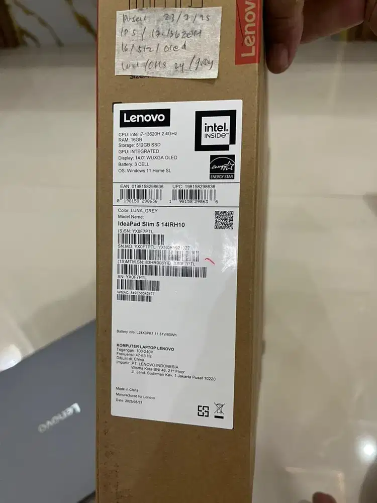 For Sale Brand New in Box Lenovo IdeaPad Slim 5 i7 512GB