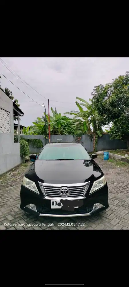 Dijual: Toyota Camry Tipe V 2.5 (2013)  Kondisi Super Mulus