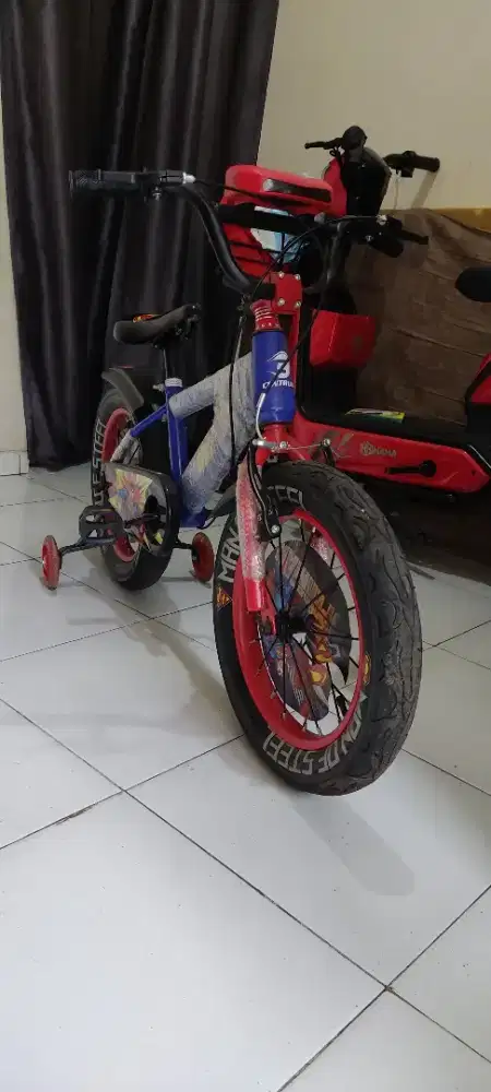 Sepeda anak uk 18 in masih baru