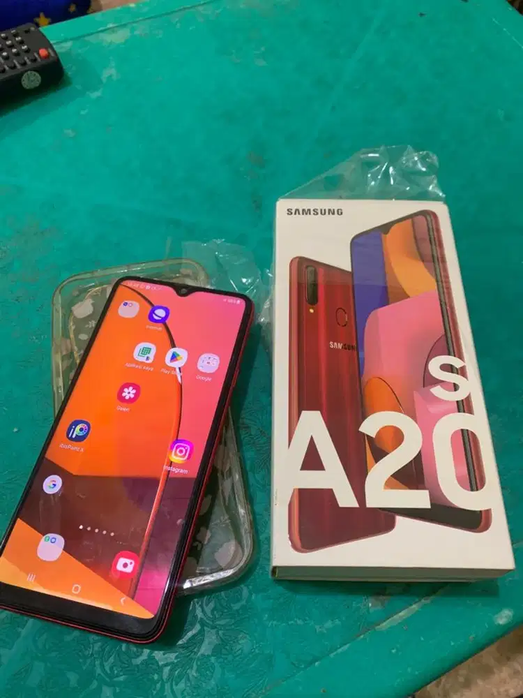 JUAL SAMSUNG A20S 4/64