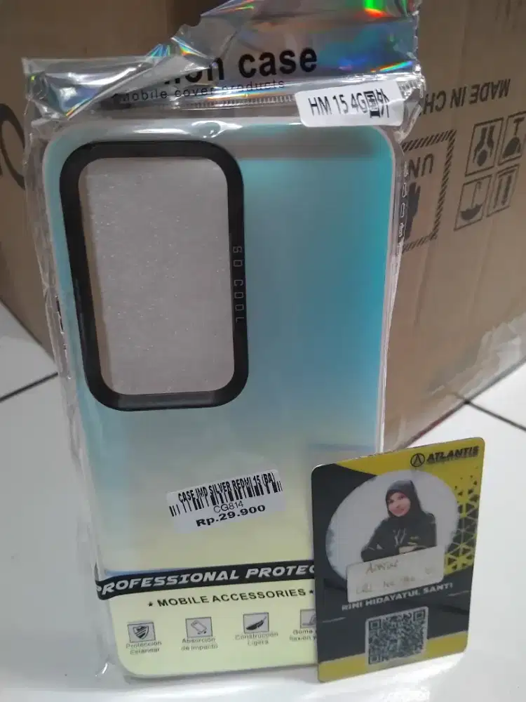 CASE IMD SILVER REDMI 15 | ATLANTIS DAHSYAT