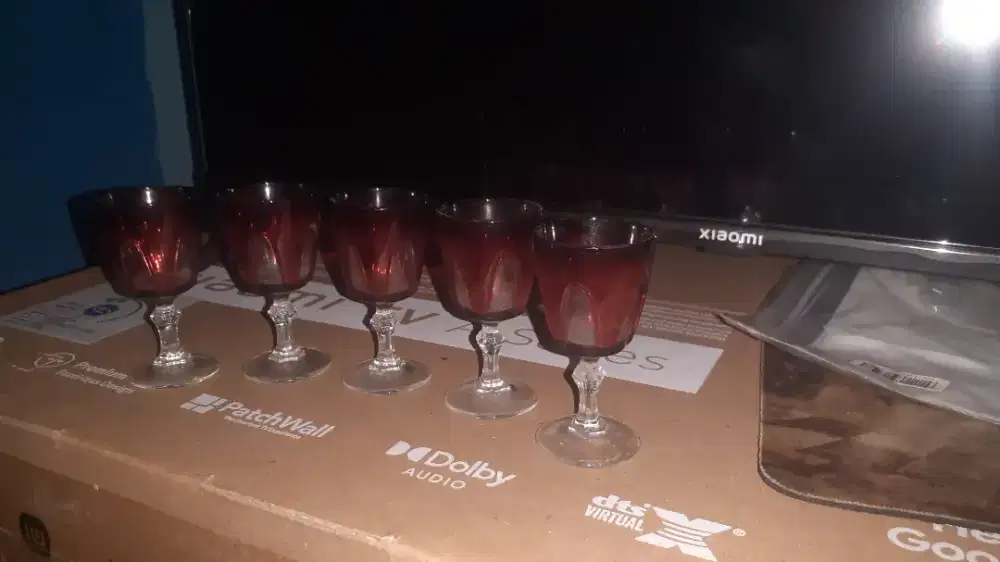 Gelas Kristal Vintage