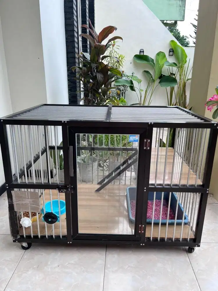 Kandang Kucing Alumunuim masih terawat