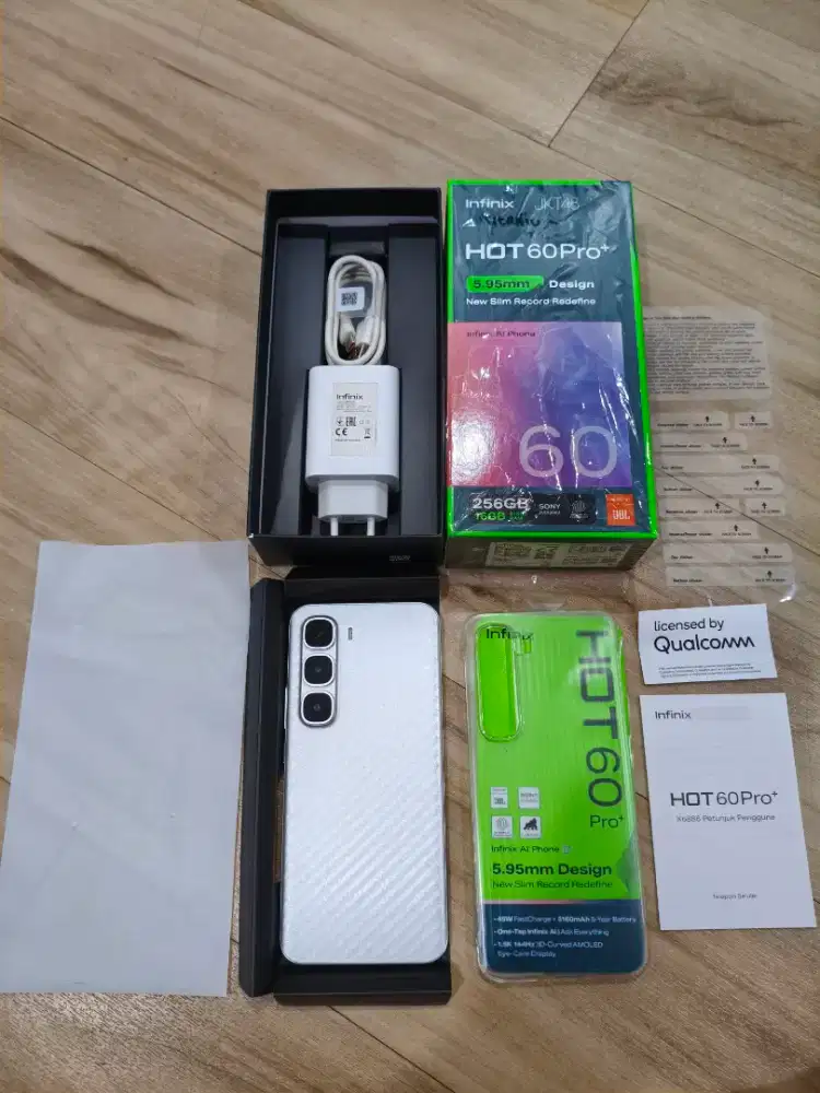 infinix hot 60 pro plus 8/256 mulus pemakaian sesuai foto,fullset ori