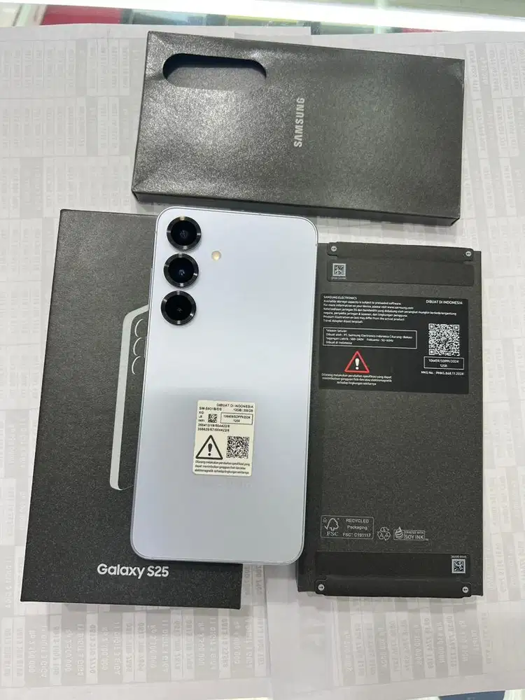 Samsung galaxy S25 5G 12/256gb second like new resmi sein