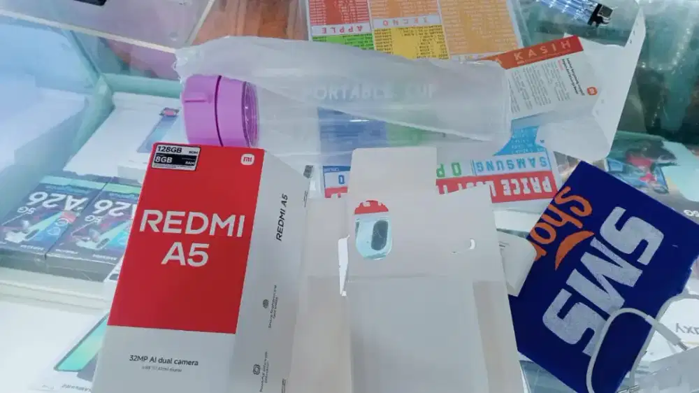REDMI A5 RAM 4GB+4GB INTERNAL 128GB