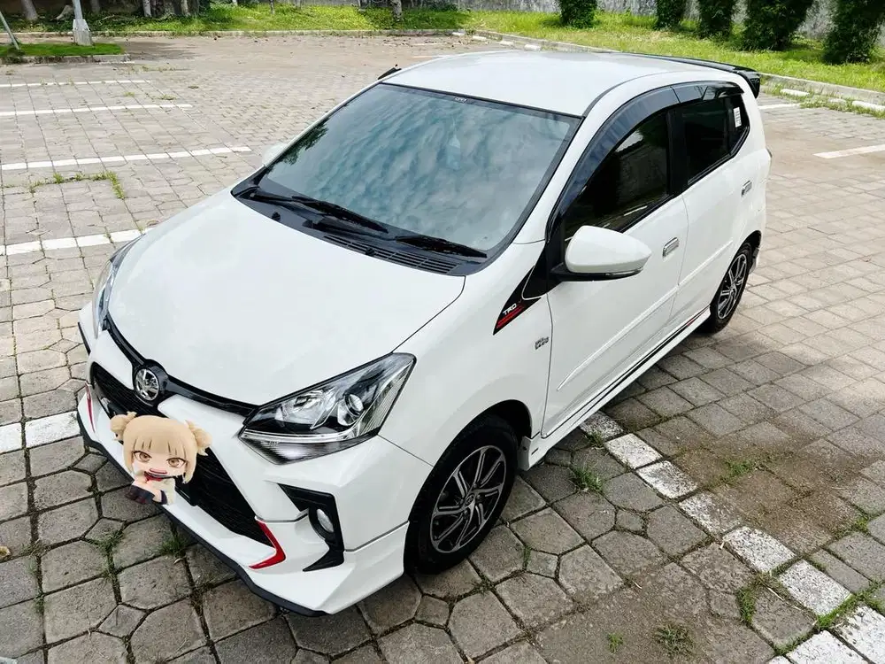 TOYOTA AGYA MATIC GR TRD 2022 KM 20rb FULL ORIGINAL CAT 100% no brio