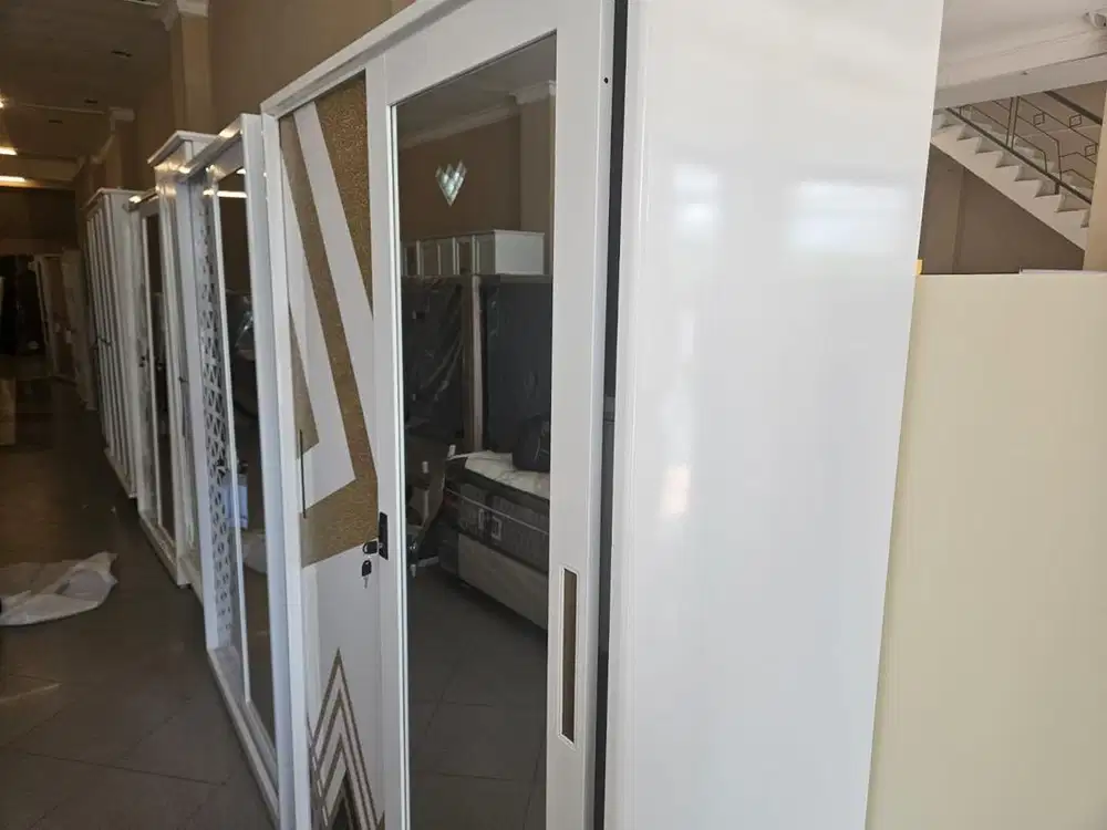 Promo lemari 2 pintu bunga 0% free 2x cicilan