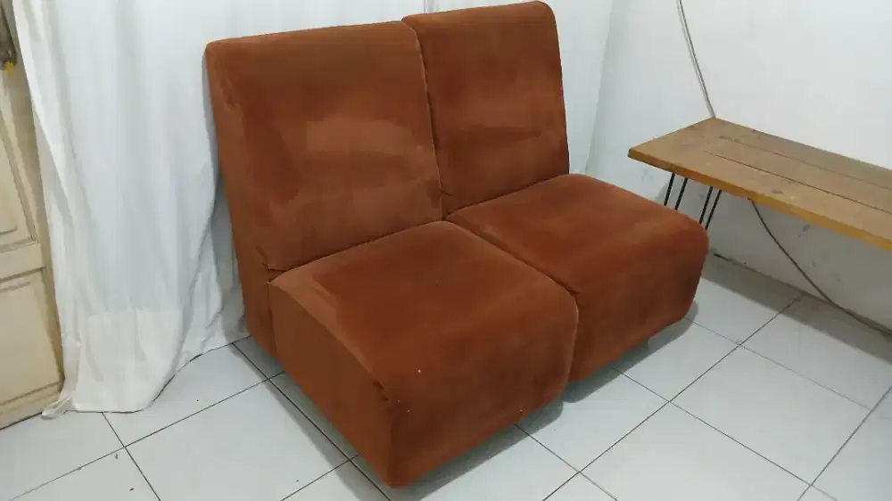 Sofa Coklat Rumah/Cafe