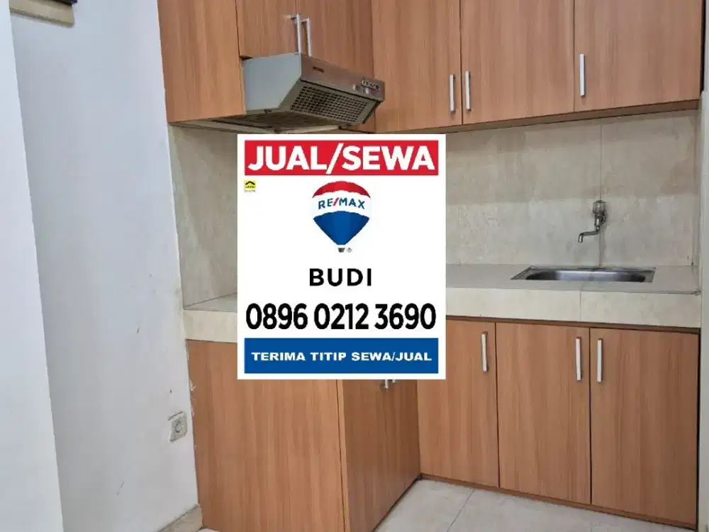 Dijual cepat apartemen gading mediterania kelapa gading LB 45 m2 2 KT lantai 6 semi furnish