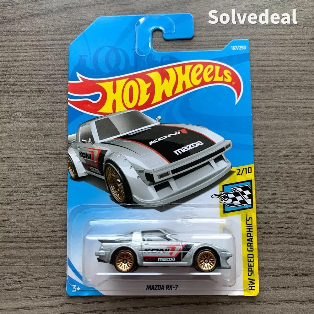 Hot Wheels Mazda RX-7 2019 Silver – Baru