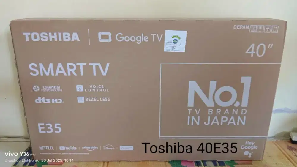 TV led Toshiba 40 google tv