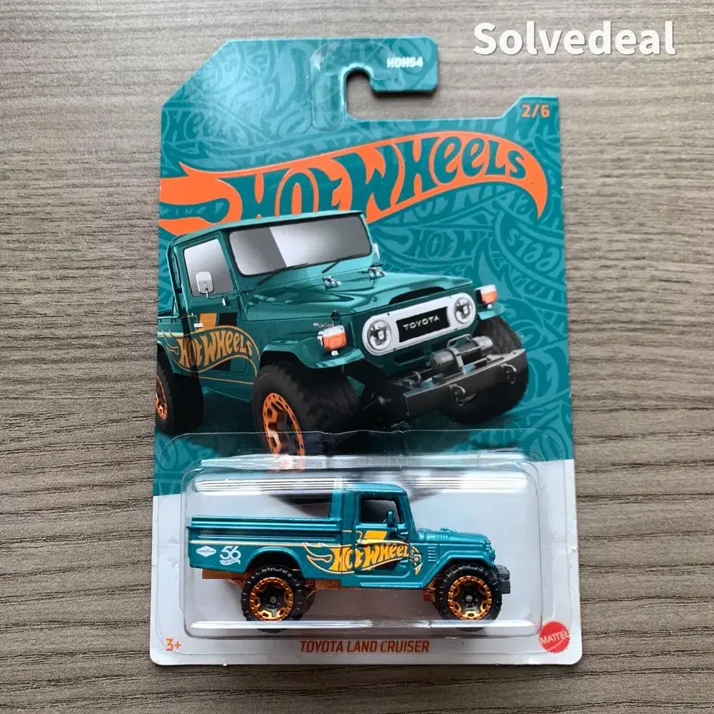 Hot Wheels Toyota Land Cruiser 2024 Hijau – Baru