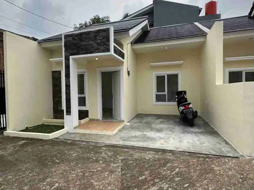 Rumah cluster Siap huni di pondok melati kota Bekasi murah strategis ke pintu tol Jatiwarna Bekasi