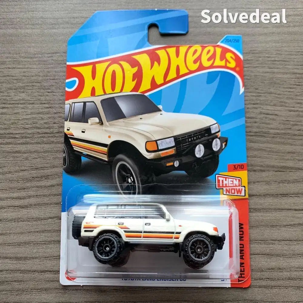 Hot Wheels Toyota Land Cruiser 80 2023 Krem –  Baru
