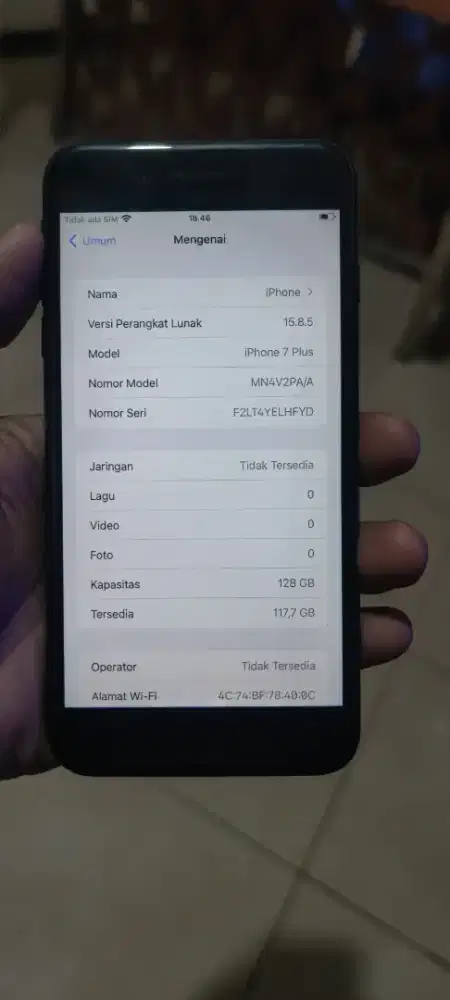 Iphone 7 Plus 128GB Resmi Indonesia