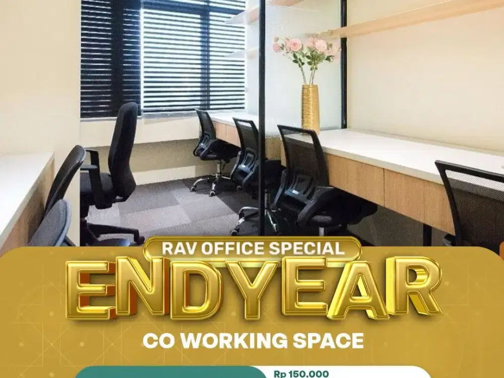Co-Working Space Nyaman & Modern – RAV Office Jakarta Selatan
