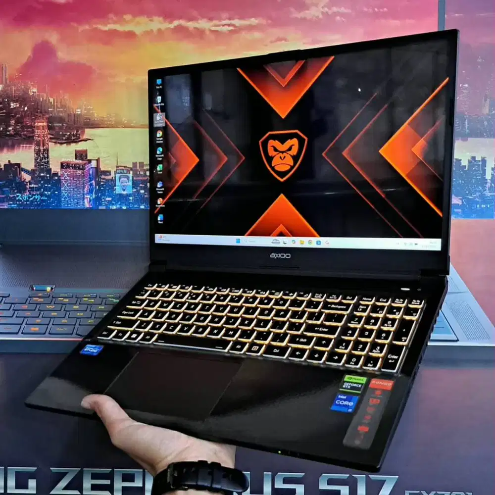 AXIOO PONGO 725 Intel core i7-12650H RAM 16GB SSD 512GB RTX 2050 4GB